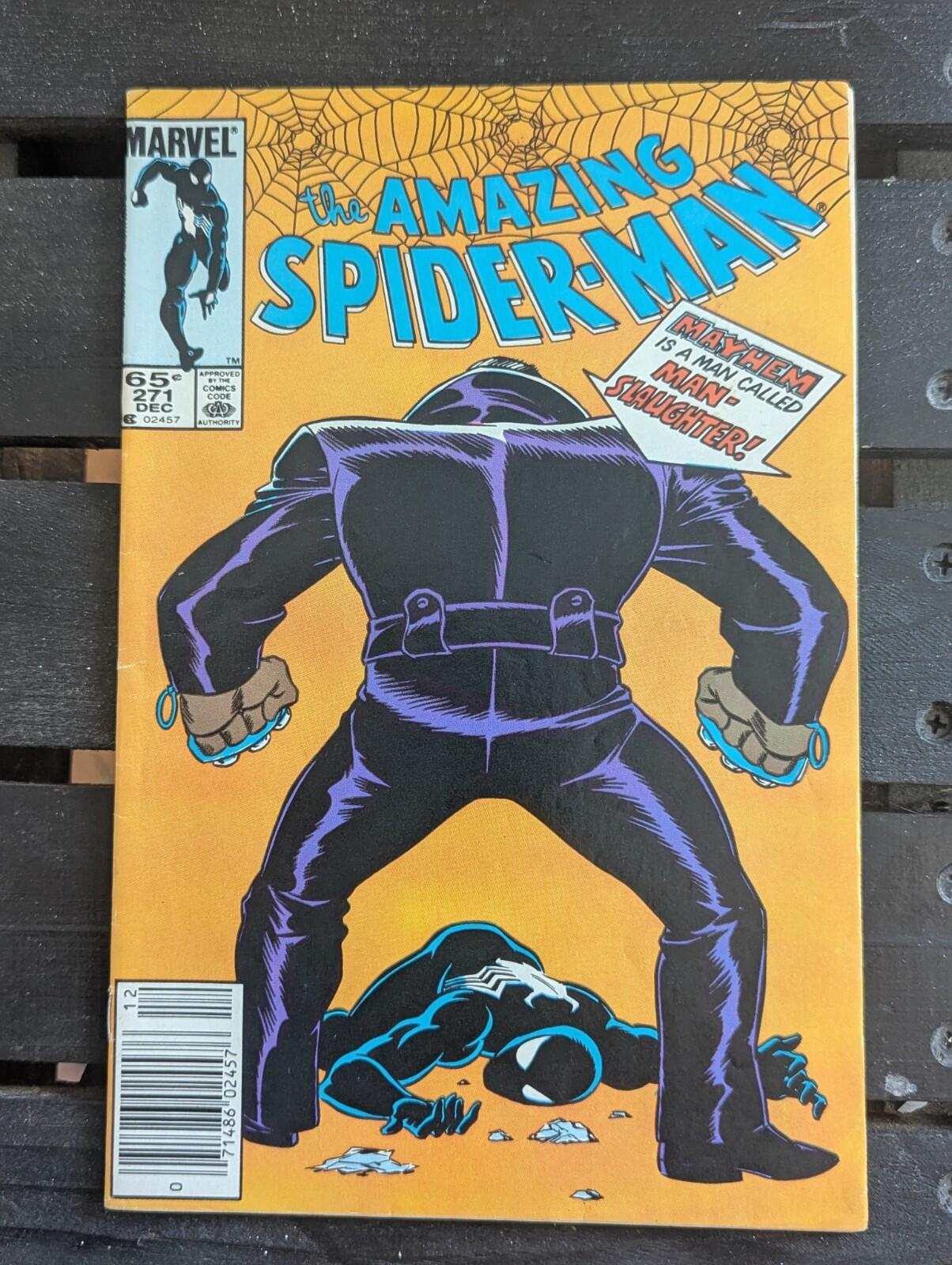 Marvel Comics The Amazing Spider-Man #271 Spider-Man Man-Slaughter Copper Age