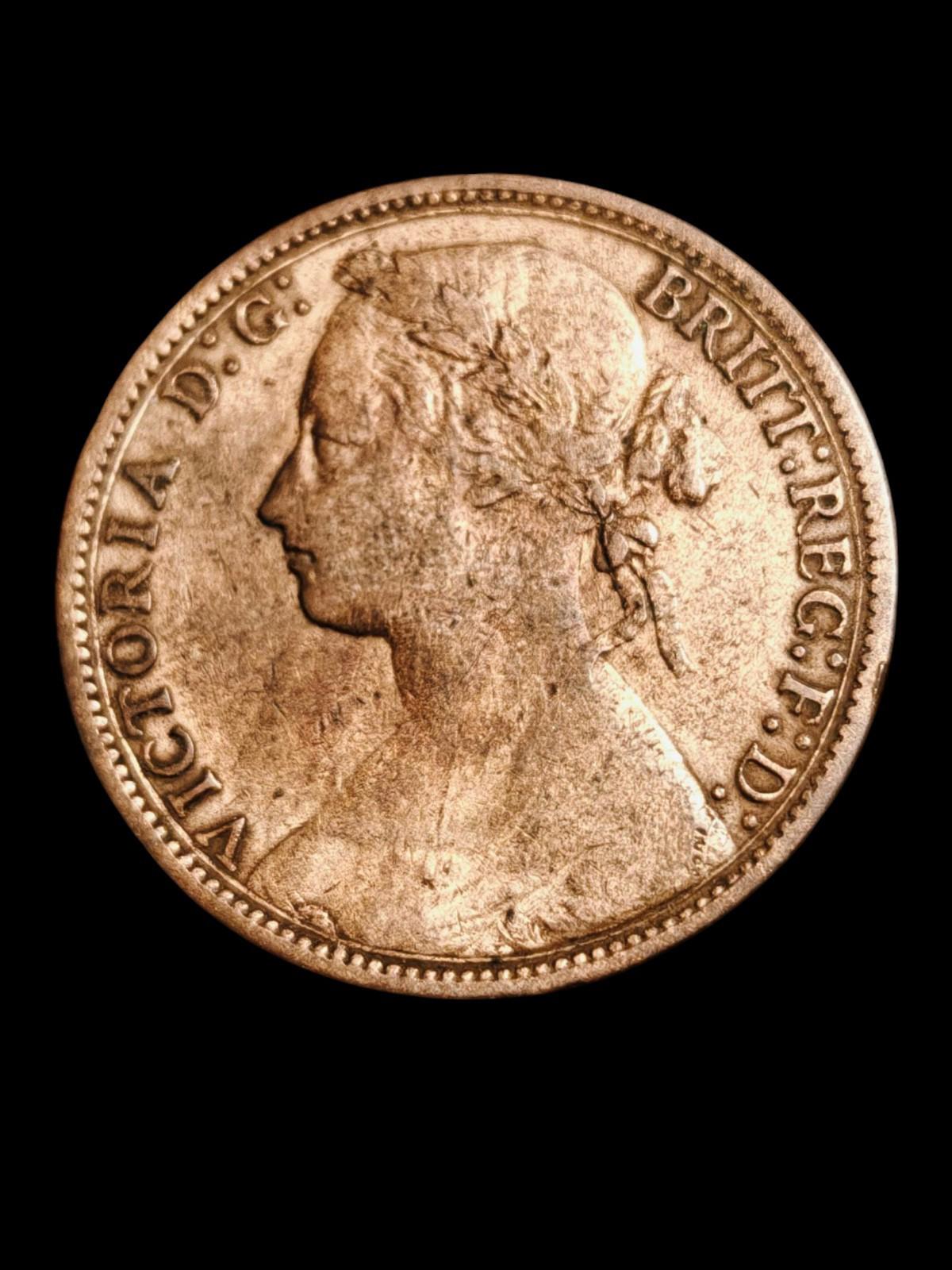 大不列颠 1875年 1便士 1d GB Wow评级
