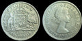 1960 Australia Florin - Beautiful Silver Coin
