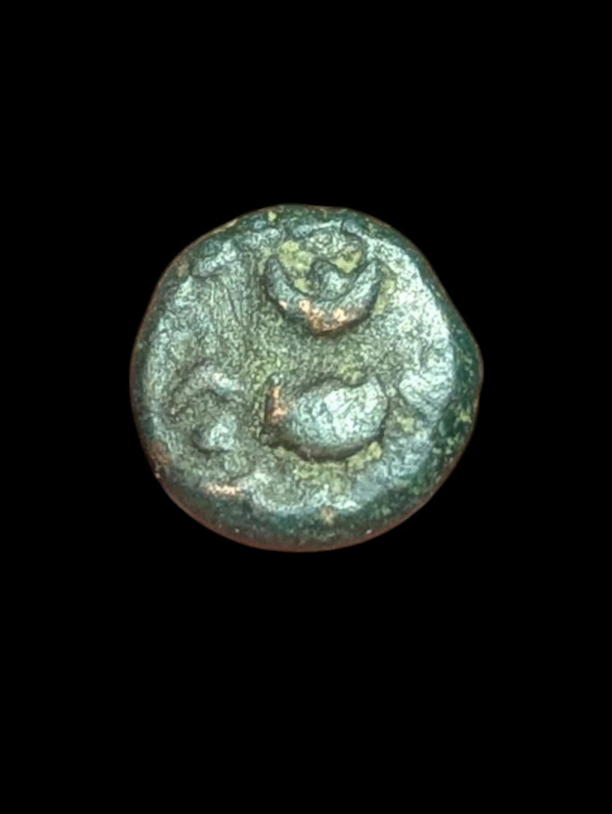 DUTCH India - PULICAT Copper cash Coin struck 1646 KM#-35 Rare!