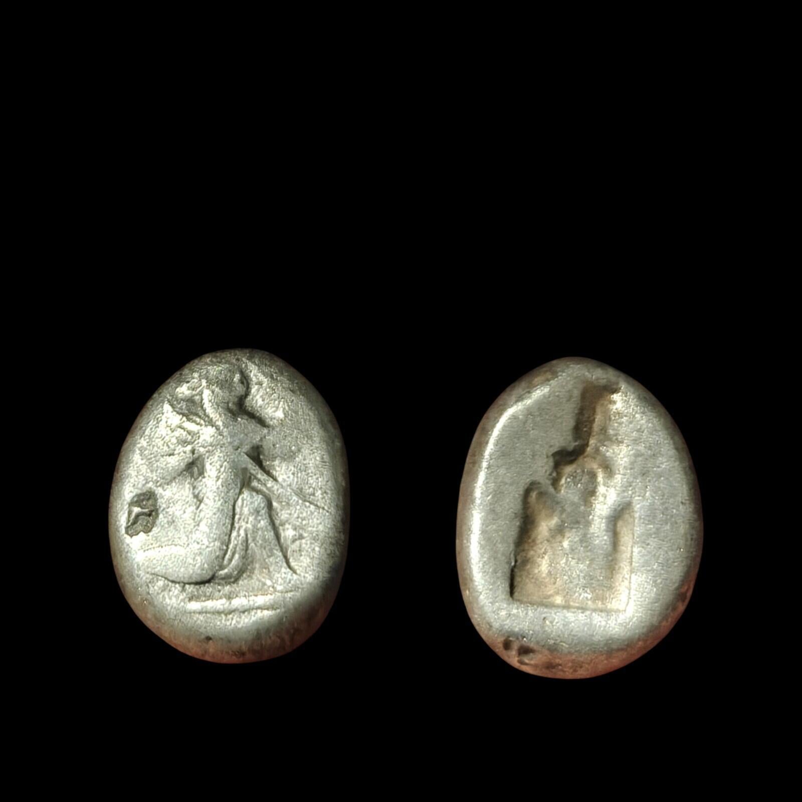 Sicle d'argent achéménide grec ancien 450-340 av. J.-C. Xerxès Artaxerx II- Darius Ier