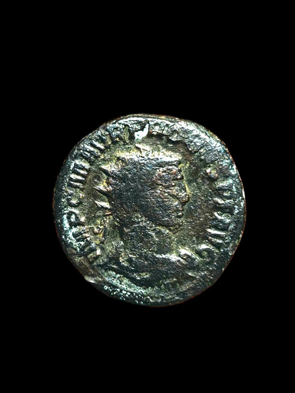 Probus Empereur romain CLEMENTIA TEMP π XXI Antoninien en bronze argenté