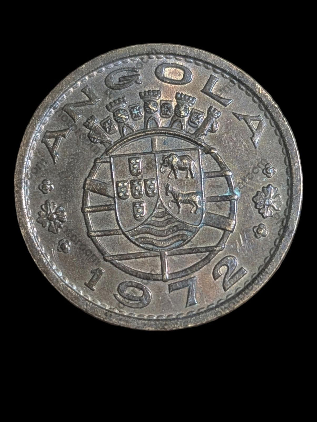 ANGOLA COLONIE PORTUGAISE 1972 1 ESCUDO