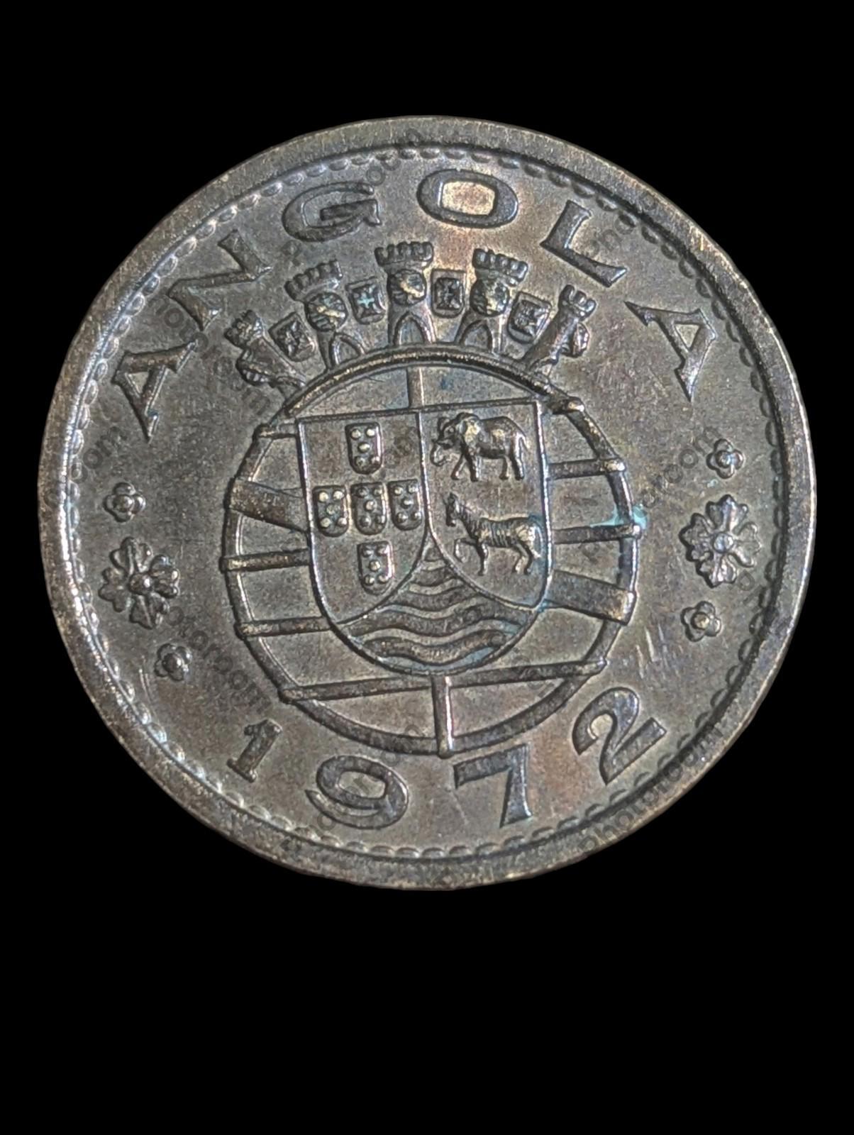 ANGOLA COLONIE PORTUGAISE 1972 1 ESCUDO