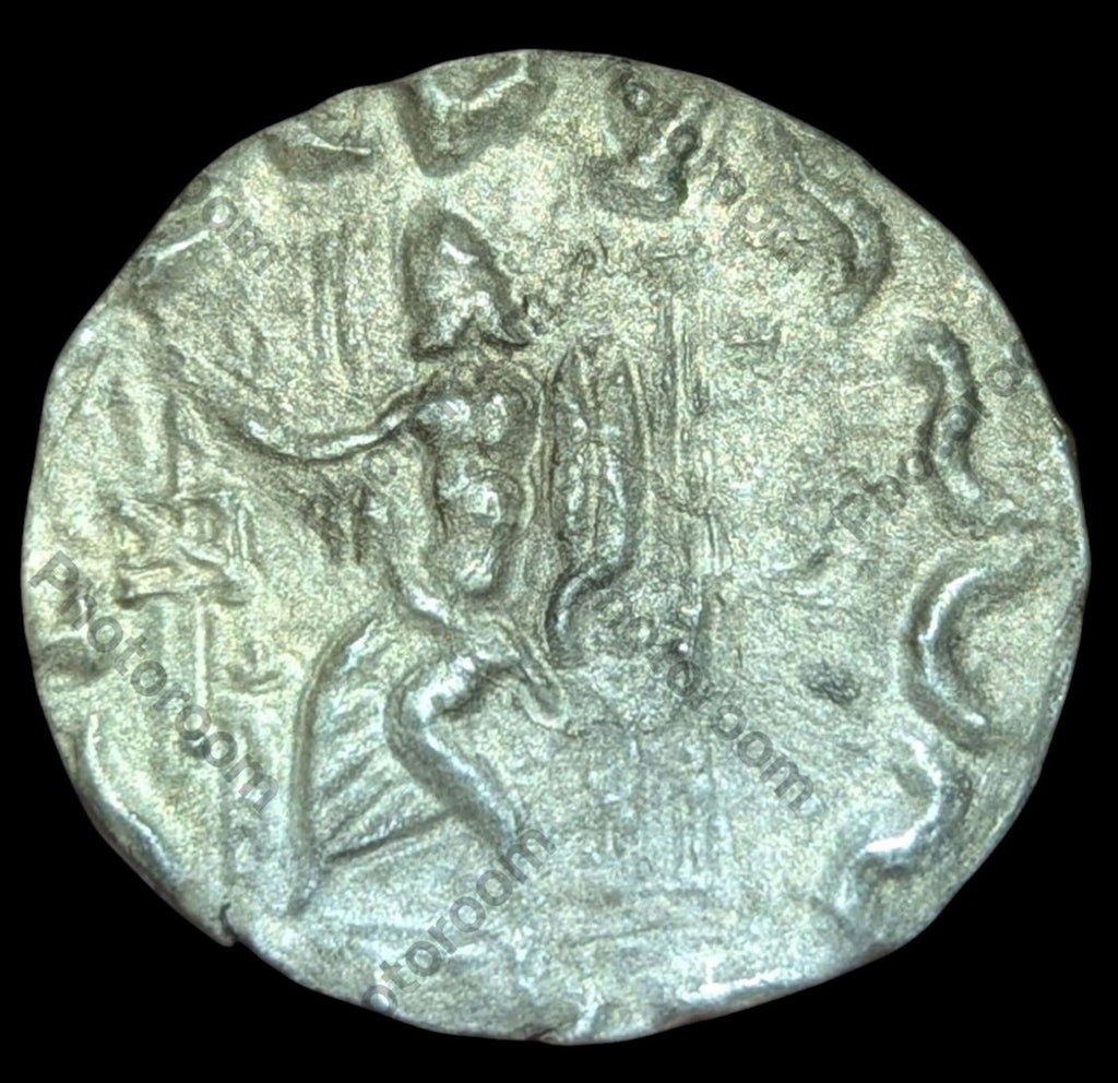 BACTRIANE, Royaume indo-grec. Hermaios Soter. Circa 105-90 av. J.-C. Tétradrachme en argent