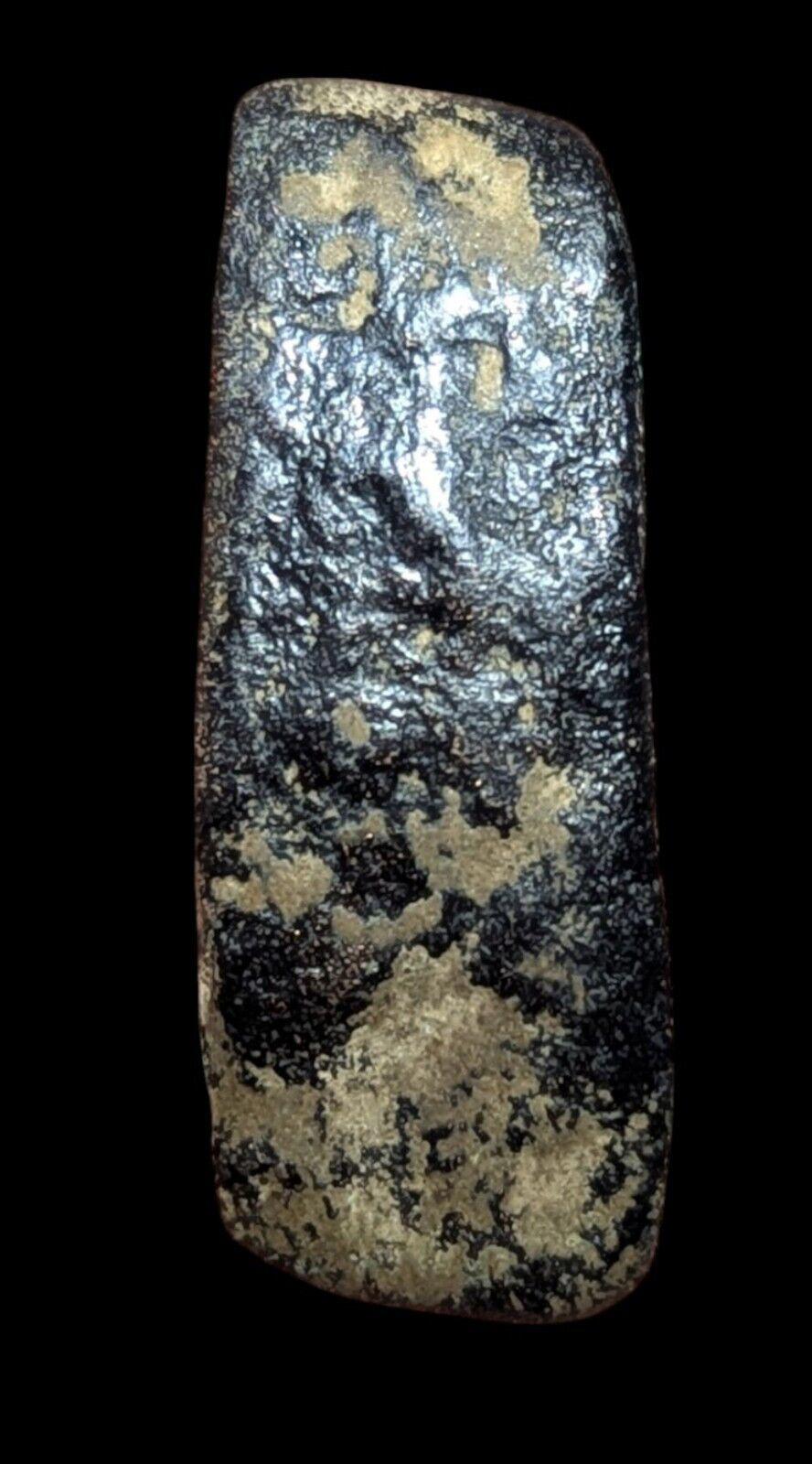 ⭐INDIA⭐. Ancient GANDHARA JANAPADA Authentic OLD 600 B.C Coin Debased Bent Bar