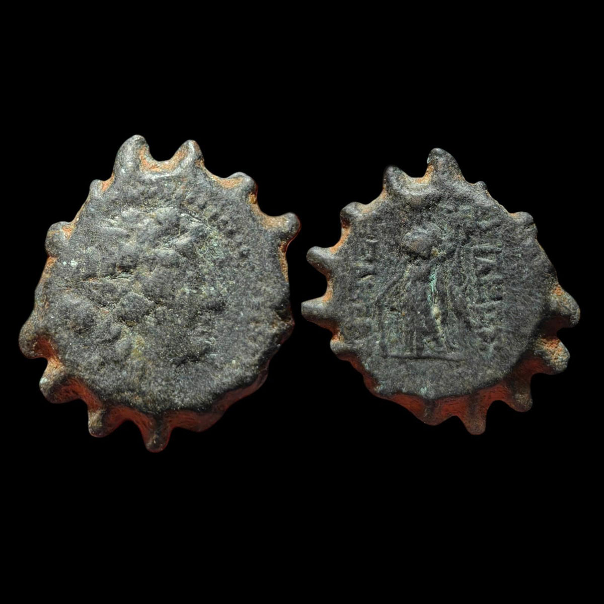 ALEXANDRE II ZABINAS Authentique Ancienne Monnaie Grecque Séleucide TYCHE