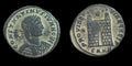 Constantius II as Caesar 324-337 AE Follis, HeracleaBithynia Campgate Coin
