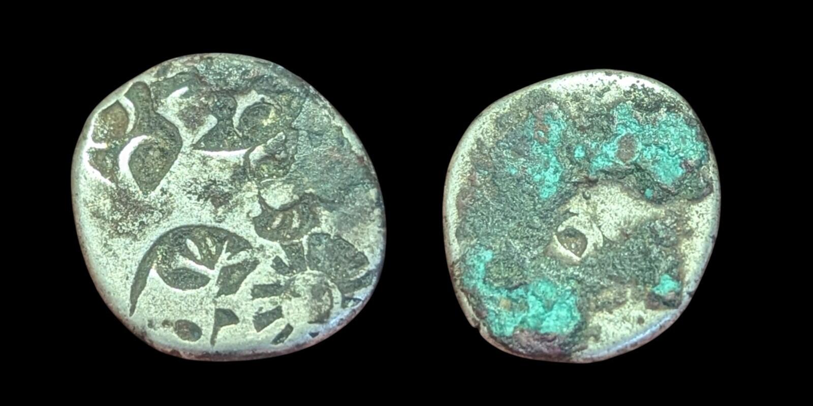 India ⭐ INDUS Valley Mayuriyan Punch ⭐ silver Coin 300 BC