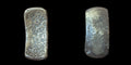 ⭐INDIA⭐. Ancient GANDHARA JANAPADA Authentic OLD 600 B.C Silver Coin Bent Bar