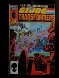 G.I. Joe and the  Transformers #2 Marvel  Pub 1987 Power Struggle Mint Condition