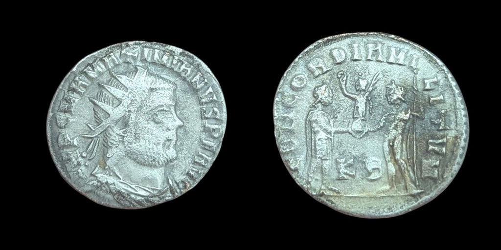 MAXIMIEN HERCULE (286-305). Antoninien Conservateur CONCORDIA Monnaie romaine