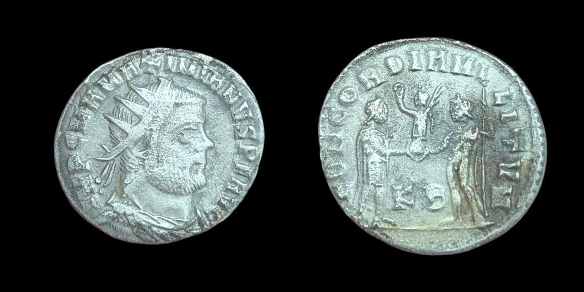 MAXIMIEN HERCULE (286-305). Antoninien Conservateur CONCORDIA Monnaie romaine