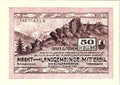 50 HELLER 1920 City of MITTERSILL Salzburg AUSTRIA Notgeld Banknote WWI