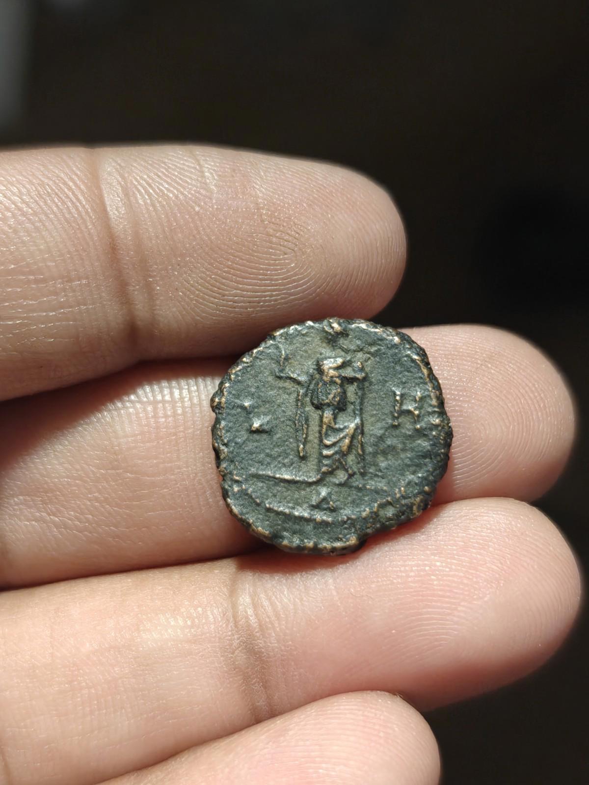 DIOCLETIAN 288AD Alexandria Egypt Potin Tetradrachm Ancient Roman Coin