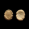 Ancient Greek Roman Circa 1st-3rd centuries AD Terracotta Clay Bullae Tessera
