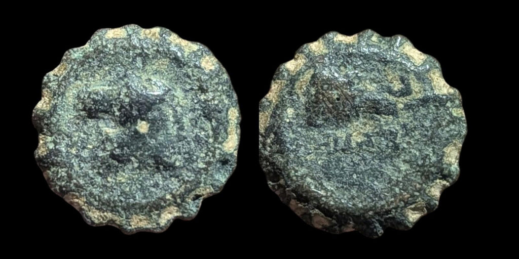 Ancient Greek Bronze Coin Antioch 162-150 BC Demetrios I Soter ELEPHANT HORSE.