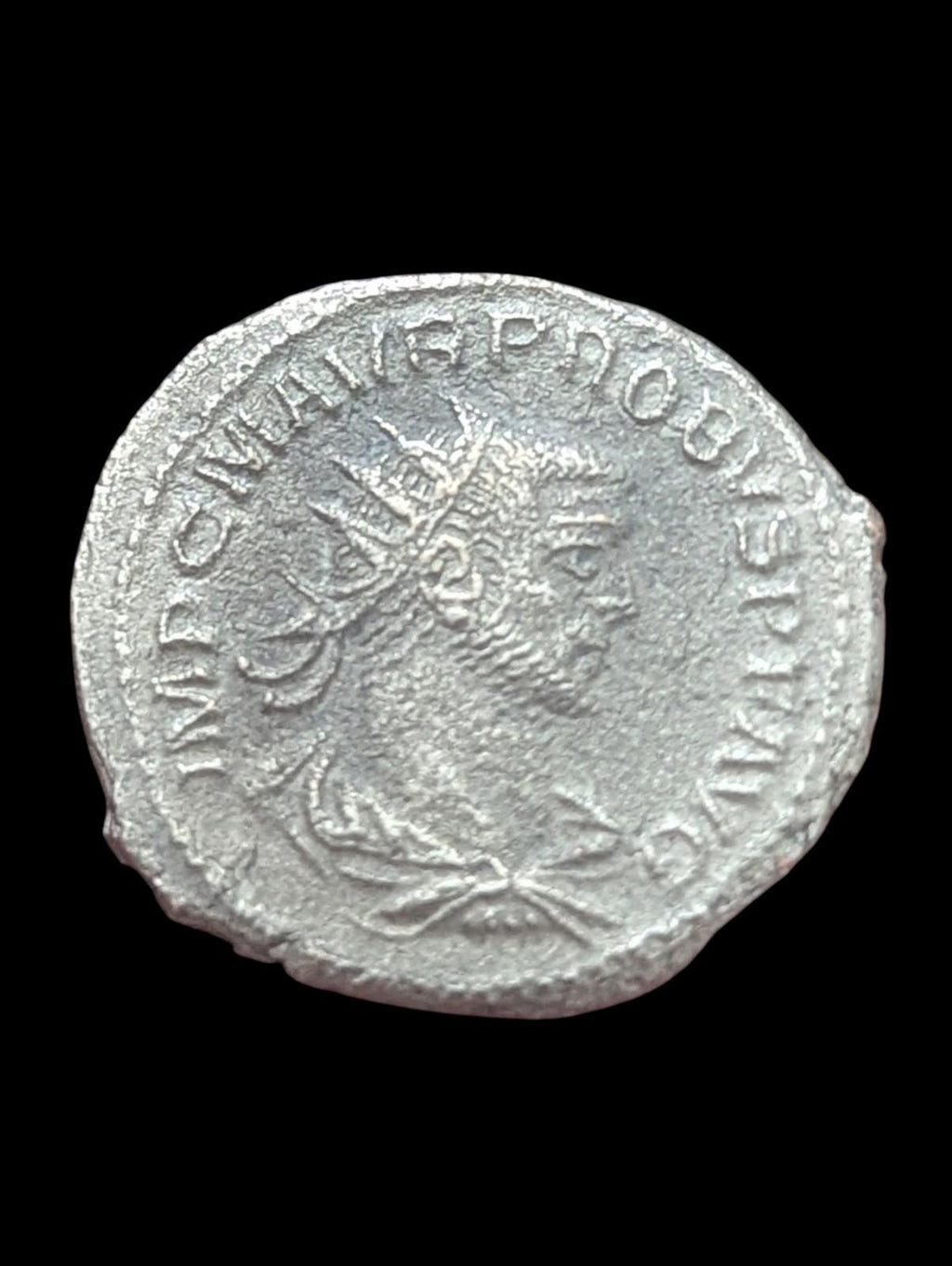 Roman Imperial Probus CLEMENTIA TEMP Z XXI Silvered Bronze Antoninianus, 4.2 G