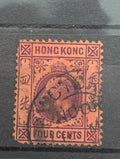 China 1904 (HONG-KONG)- Used stamp. Mi Nr.: 77 "Chinese Hong Kong"