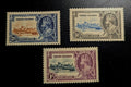 Virgin Islands Stamp Scott #70, 71, 72, Silver Jubilee, Set of 3, MLH, SCV$23.50