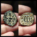 Islamic ARAB Byzantine Period UMAYYAD Æ Fals,  Three Standing Caliphate 685-690!