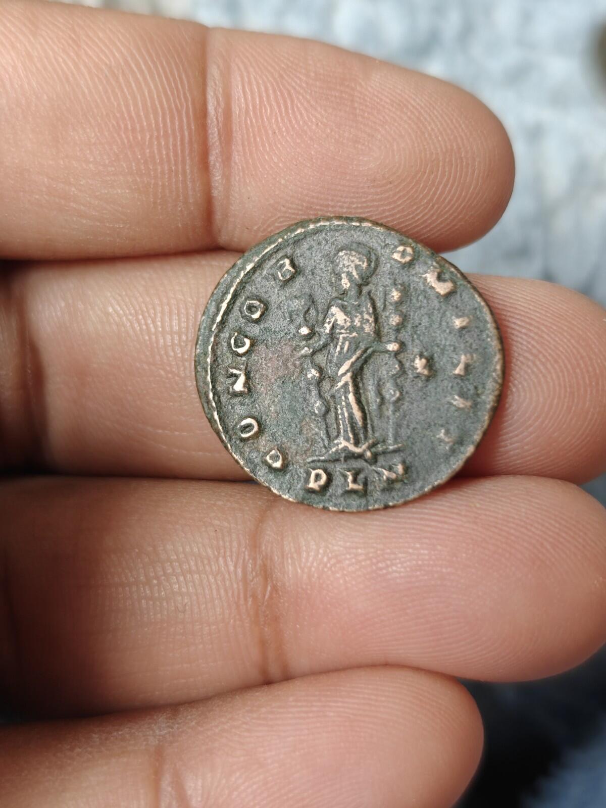RARE Nummus - Constantinus I Laureate, CONCORD Londinium