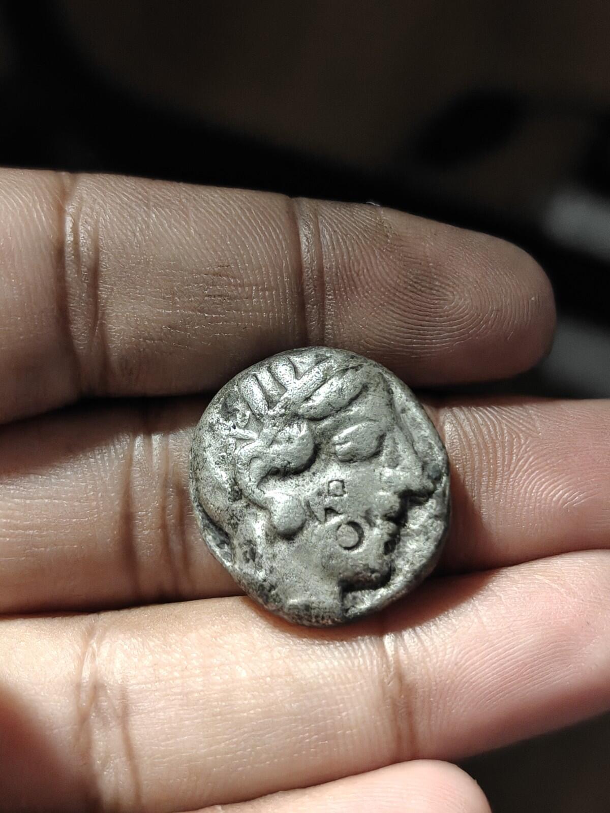 Tétradrachme grec ancien Illyrie Attique Athènes 404 av. J.-C. Pièce de monnaie en argent Chouette