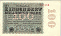GERMANY WEIMAR REP 100 MILLION MARK 1923