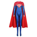Superhero Cosplay Costume for Women, Bodycon Jumpsuit with Cape, Fantasy Style, Halloween Outfit