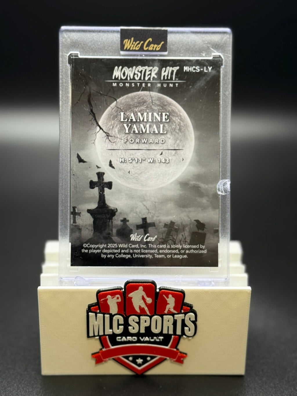 2025 Wild Card Monster Hunt “Monster Hit” Lamine Yamal Rookie Card – Barcelona Forward