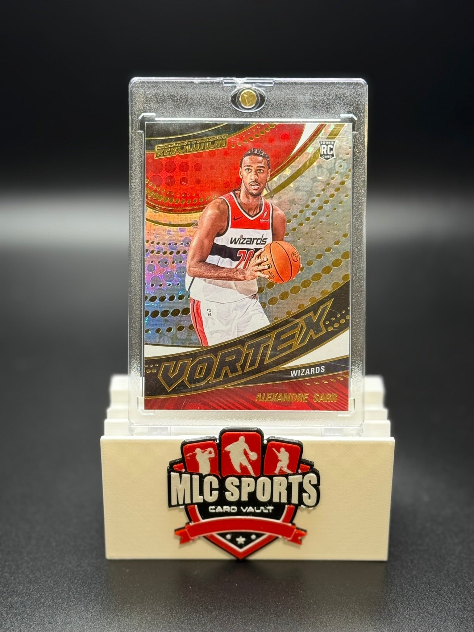 2024-25 Panini Revolution Vortex Alexandre Sarr Rookie RC Wizards