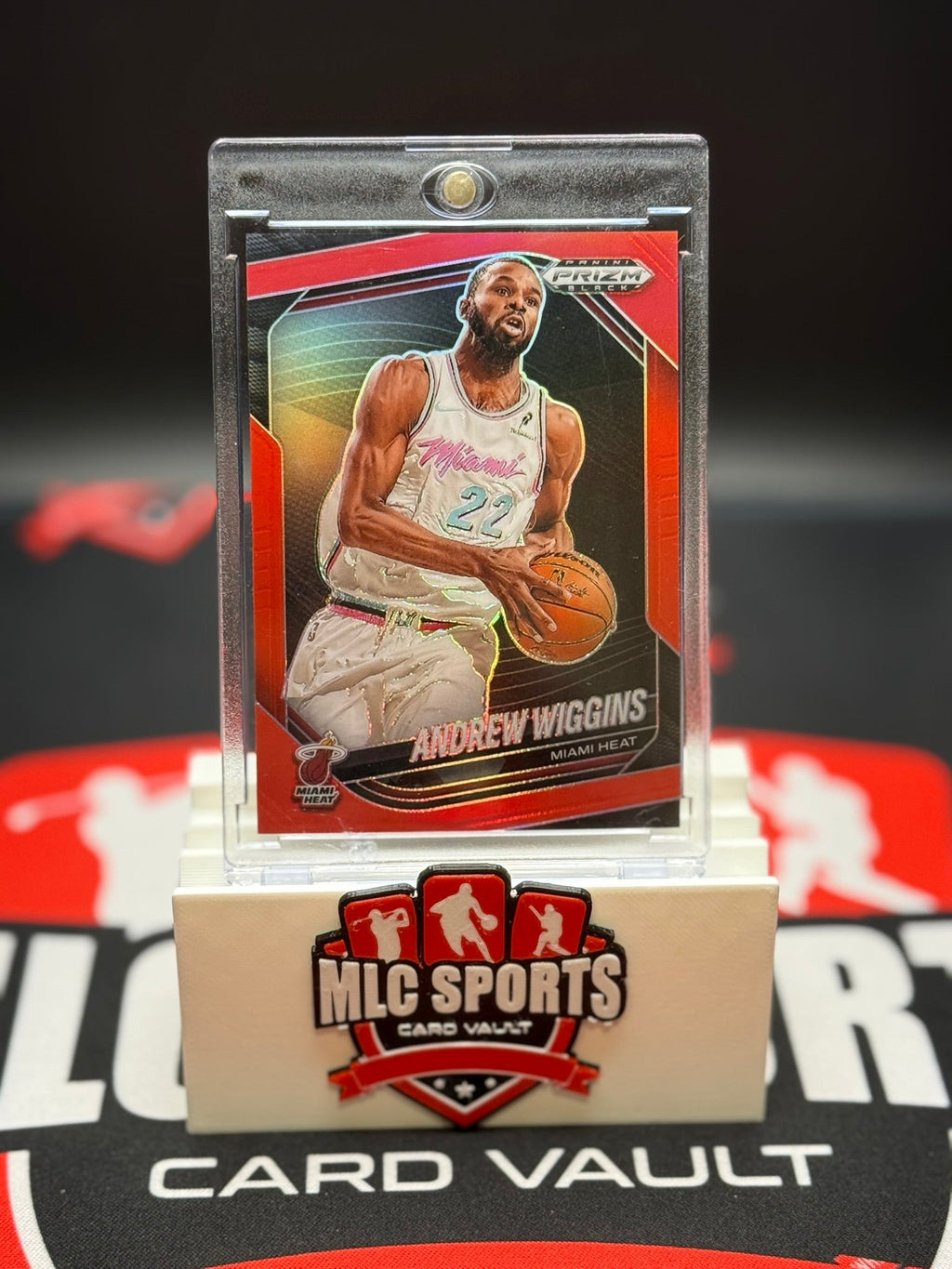 2024-25 Panini Prizm Andrew Wiggins Red /299 #119 Heat
