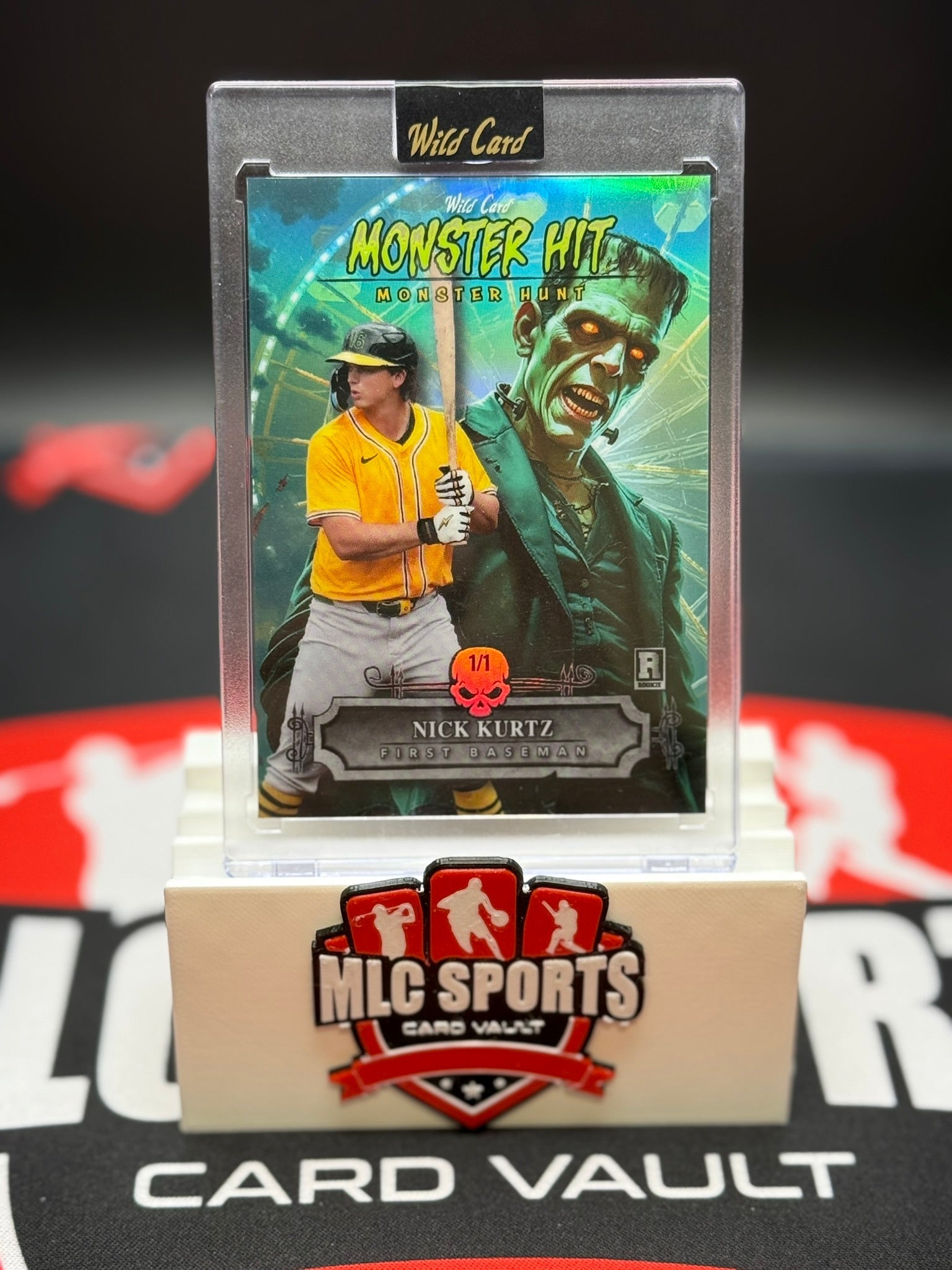 2025 Wild Card Monster Hit Nick Kurtz Rookie 1/1