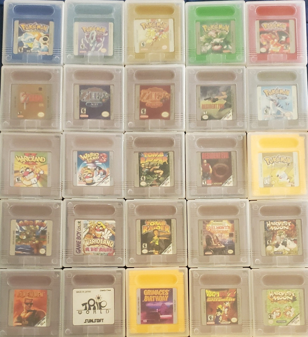 GBC 视频游戏卡带收藏 任天堂 Gameboy Color