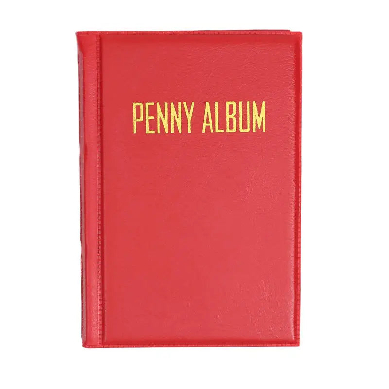 Penny Coin Collection Book Pressed Penny Book Hold 108 Coin Storage Holder For Display Souvenir Collecting Money Organizer