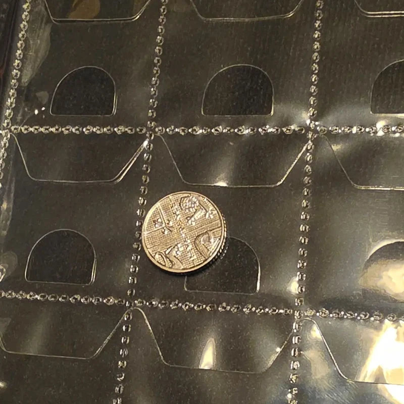 Coin Collection Book Holder for Collectors, 200 Pockets Collecting Album & 10 Sleeves Paper Money Display Storage Case