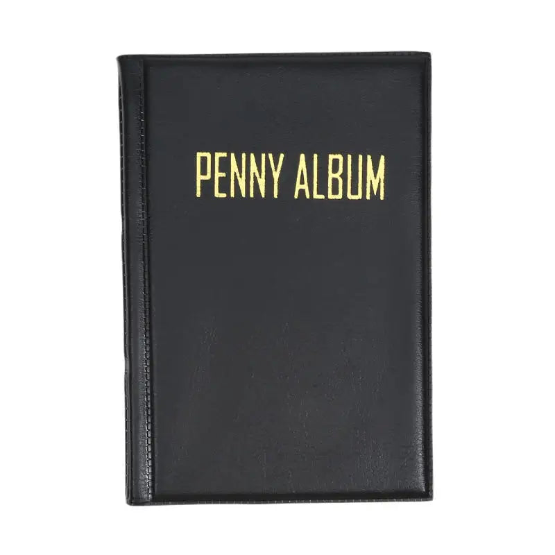 Penny Coin Collection Book Pressed Penny Book Hold 108 Coin Storage Holder For Display Souvenir Collecting Money Organizer