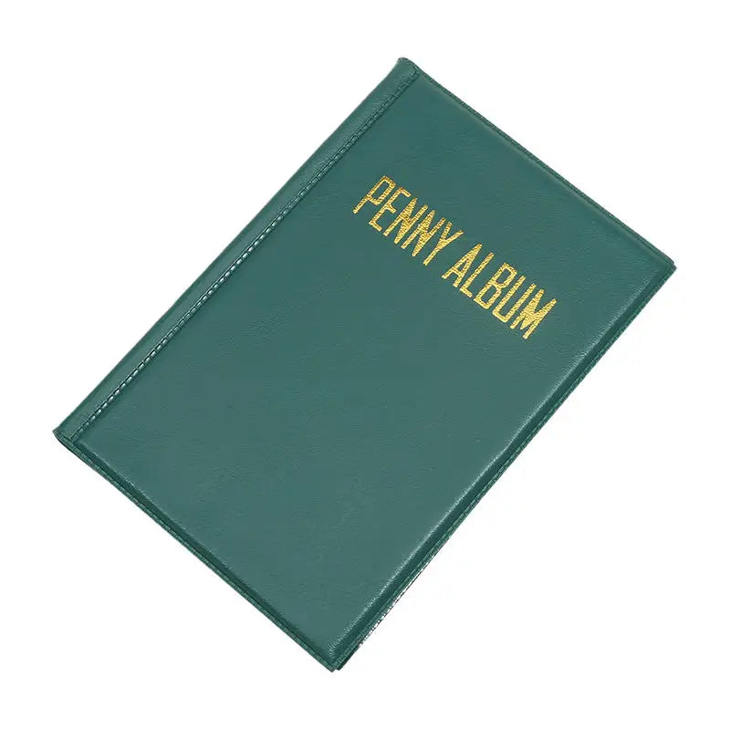 Penny Coin Collection Book Pressed Penny Book Hold 108 Coin Storage Holder For Display Souvenir Collecting Money Organizer