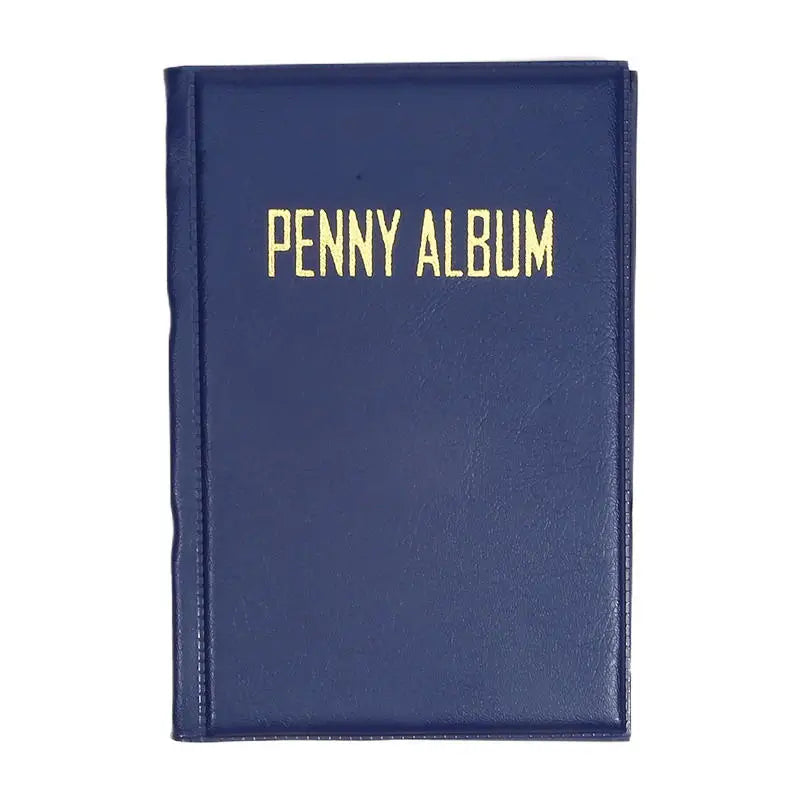 Penny Coin Collection Book Pressed Penny Book Hold 108 Coin Storage Holder For Display Souvenir Collecting Money Organizer