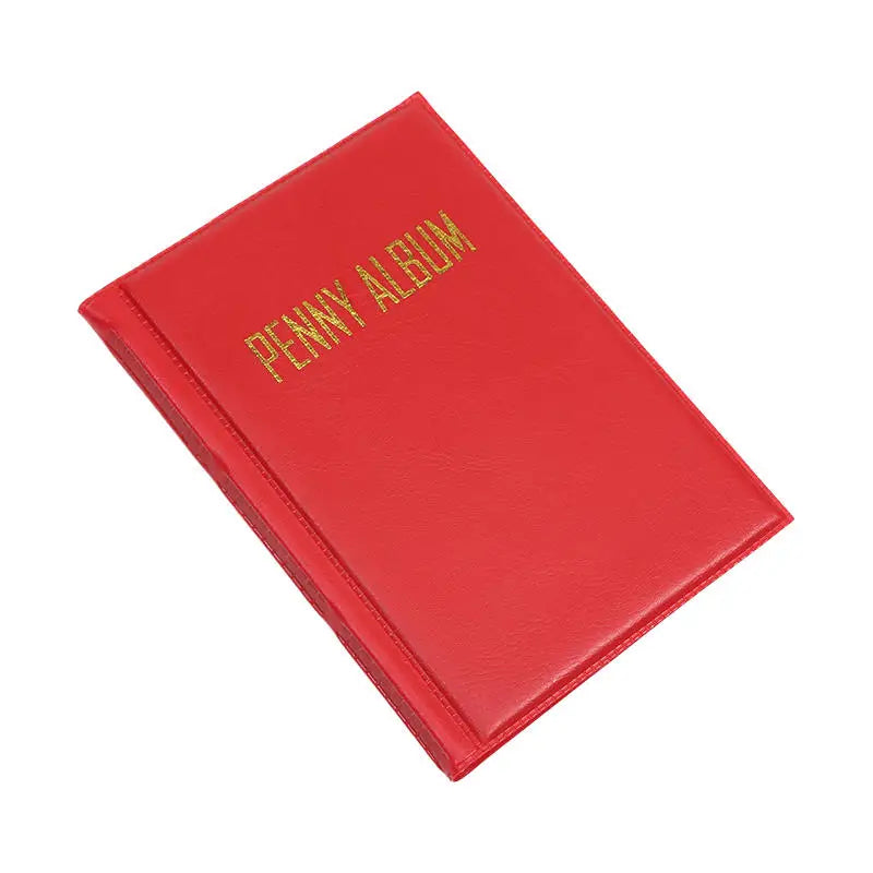 Penny Coin Collection Book Pressed Penny Book Hold 108 Coin Storage Holder For Display Souvenir Collecting Money Organizer