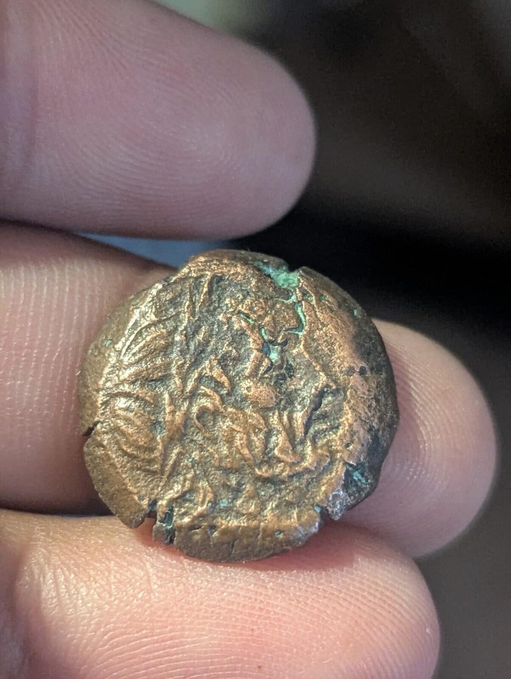 Ancient Indo-Greeks, King of Bactria Euthydemos 230-190 BC Copper Very Rare