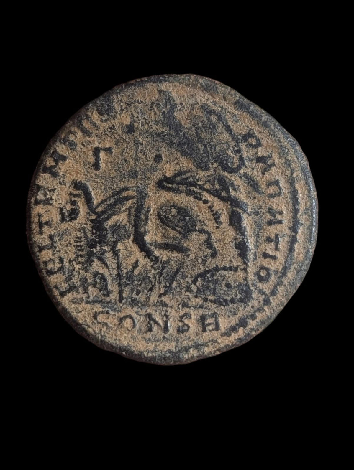 Constantius II, 337-361 "Soldier Spearing Fallen Horseman" Antioch Mint Wow Grad