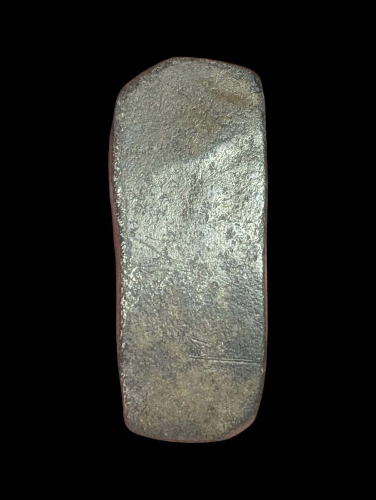 ⭐INDIA⭐. Ancient GANDHARA JANAPADA Authentic OLD 600 B.C Debased Coin Bent Bar.