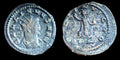 EMPIRE ROMAIN - 267 AE Antoninien - Gallien - Sol debout à gauche avec globe