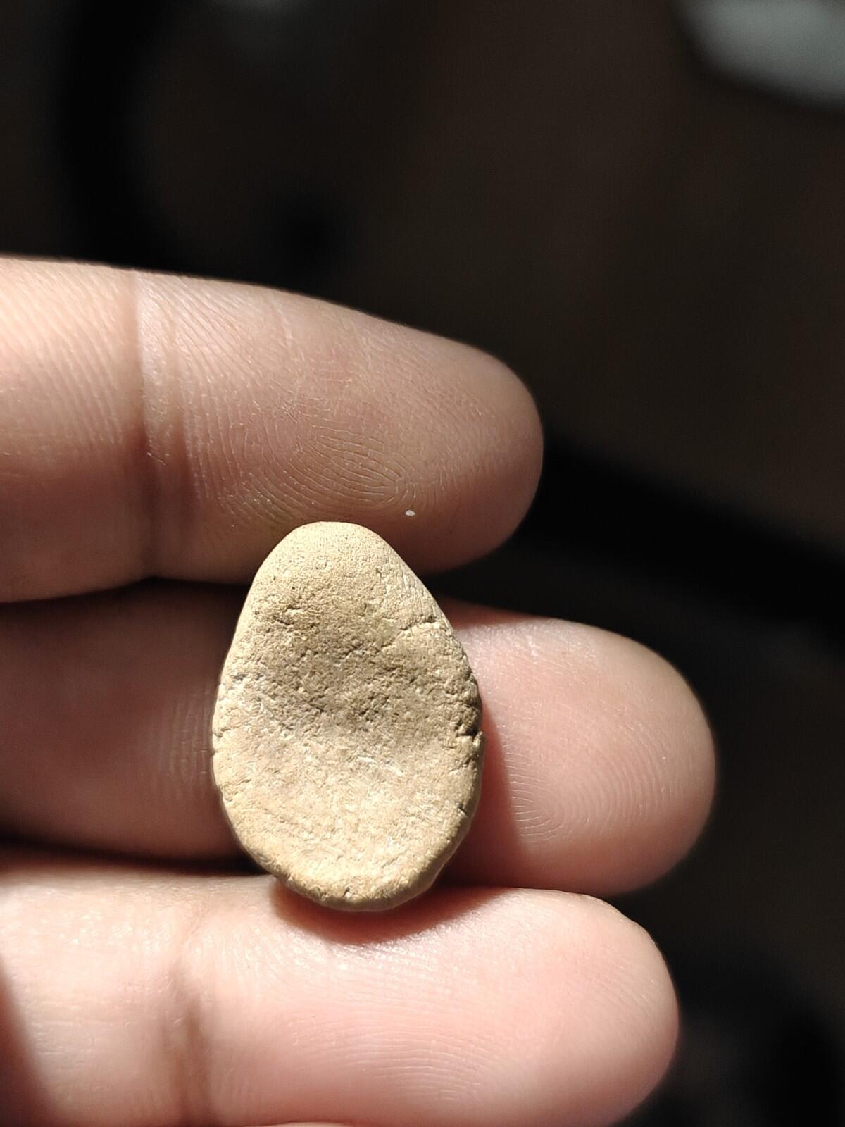 Ancient Greek Roman Circa 1st-3rd centuries AD. Terracotta Clay Bullae Tessera