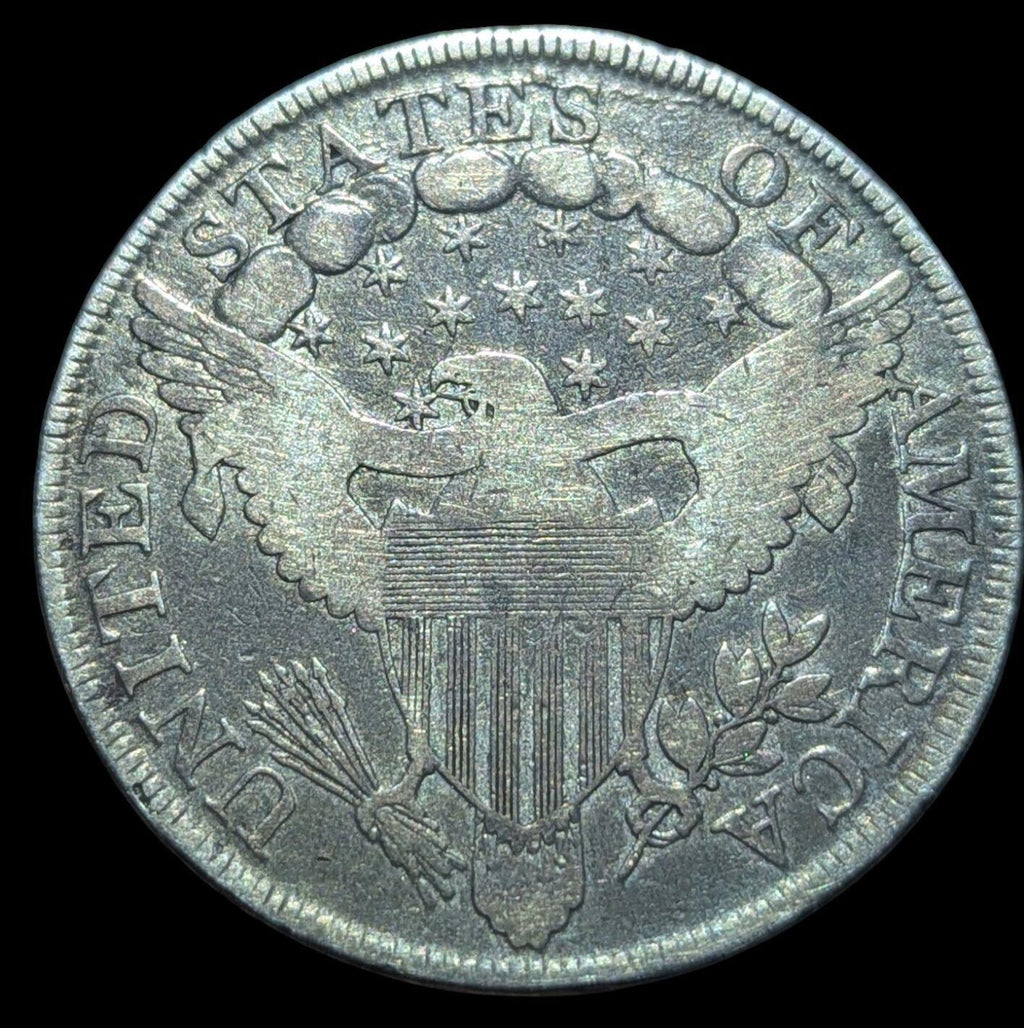 1800 - Draped Bust Silver Dollar - VF Détails Date rapprochée Low 8 10 Arrow Rev, 26g