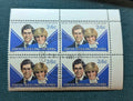 COCOS IS 1981 Charles & Dianna Wedding set Of 4 MNH Blocks Cancelled