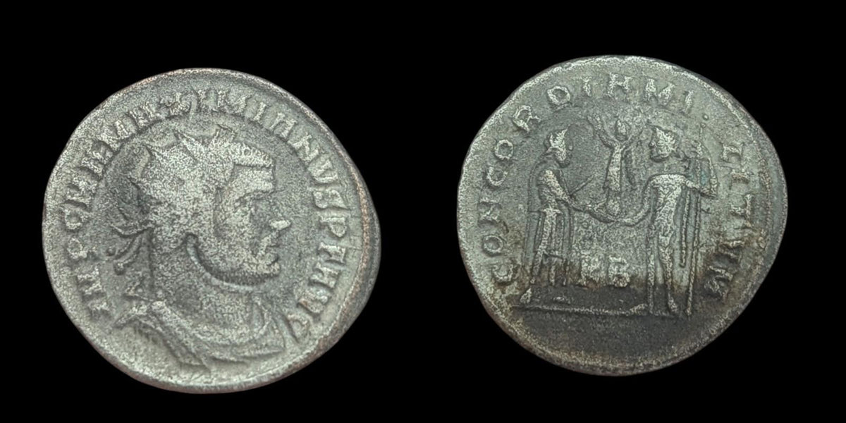 MAXIMIANUS HERCULIUS (286-305). Antoninianus Conservator CONCORDIA Roman Coin*