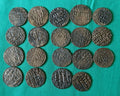 Dealers Lot: 19 Pcs India Bengal sultanate silver TANKA Hossain shah Rare
