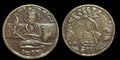 Authentic Sikh Religious  AKAL SAHIB GURU NANAK JI Token 180-200 Yr old"